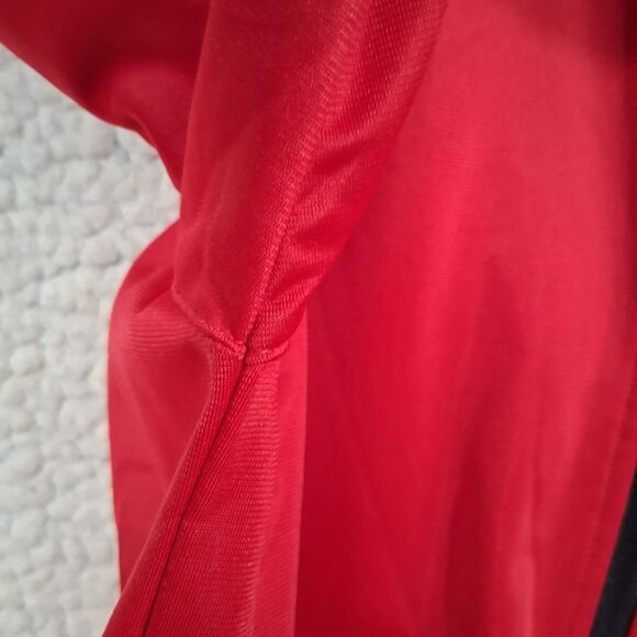 AND1 RED & BLACK BASKETBALL WARM-UP JACKET - FULL ZIPPER - MEN'S XL - Picture 8 of 16